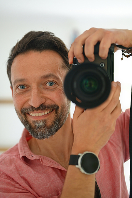 Raff Karva self-portrait